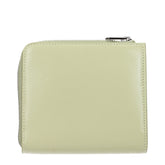 Jil Sander Green Leather Wallet